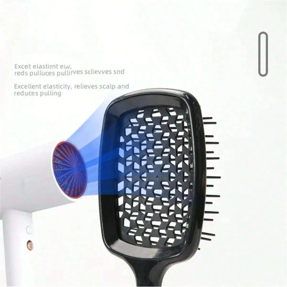 NEW Detangling Wet/Dry Hairbrush NWT - Picture 4 of 4